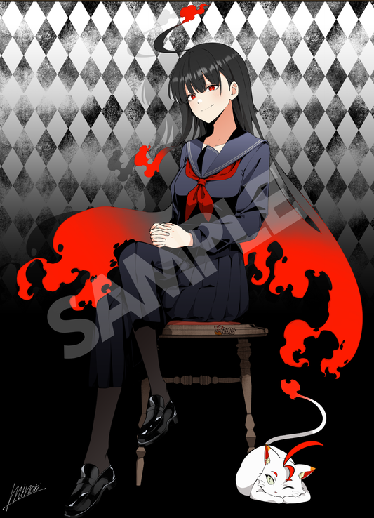 Illustration 7e anniversaire - Chattochatto 7周年記念イラスト